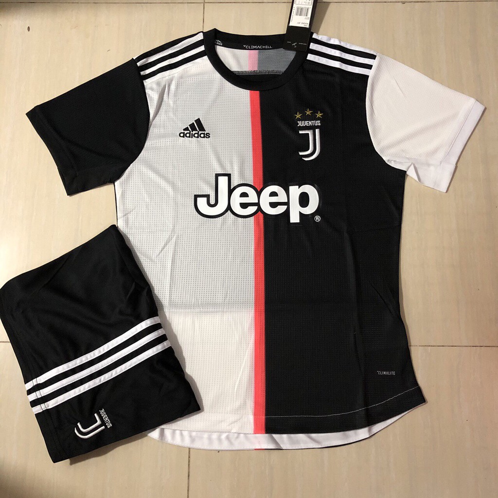 Áo Thể Thao 🏆 FREESHIP 🎯 Giảm 14k Đơn từ 280k Khi Nhập [NCVV14K] Áo Đá Banh Juventus Nửa Trắng Đen Cao Cấp