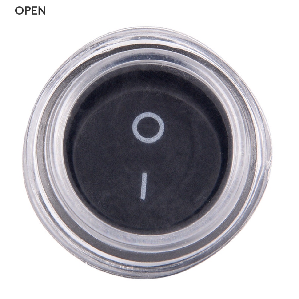 Op 1 Cái Công Tắc Bật Tắt Tròn 2-PIN ON-OFF SPST + Vỏ Chống Thấm Nước my