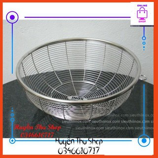 Rổ nan thưa inox đk 23-26-29-33 cm