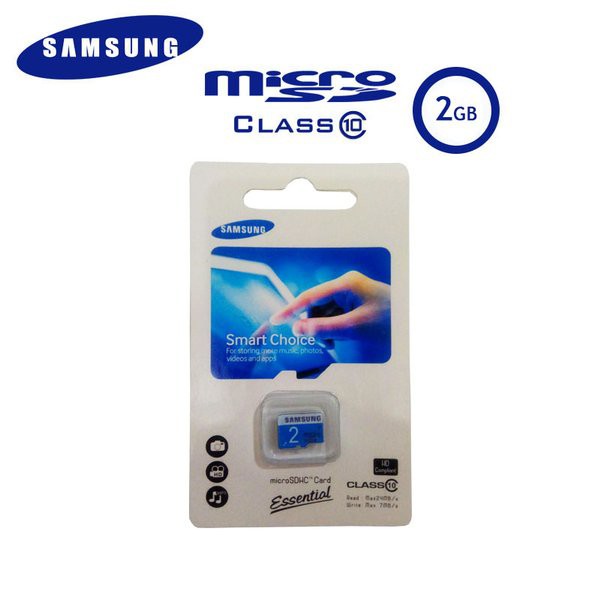 Thẻ Nhớ Micro Sd 2gb Class 10 Cho Samsung 2gb