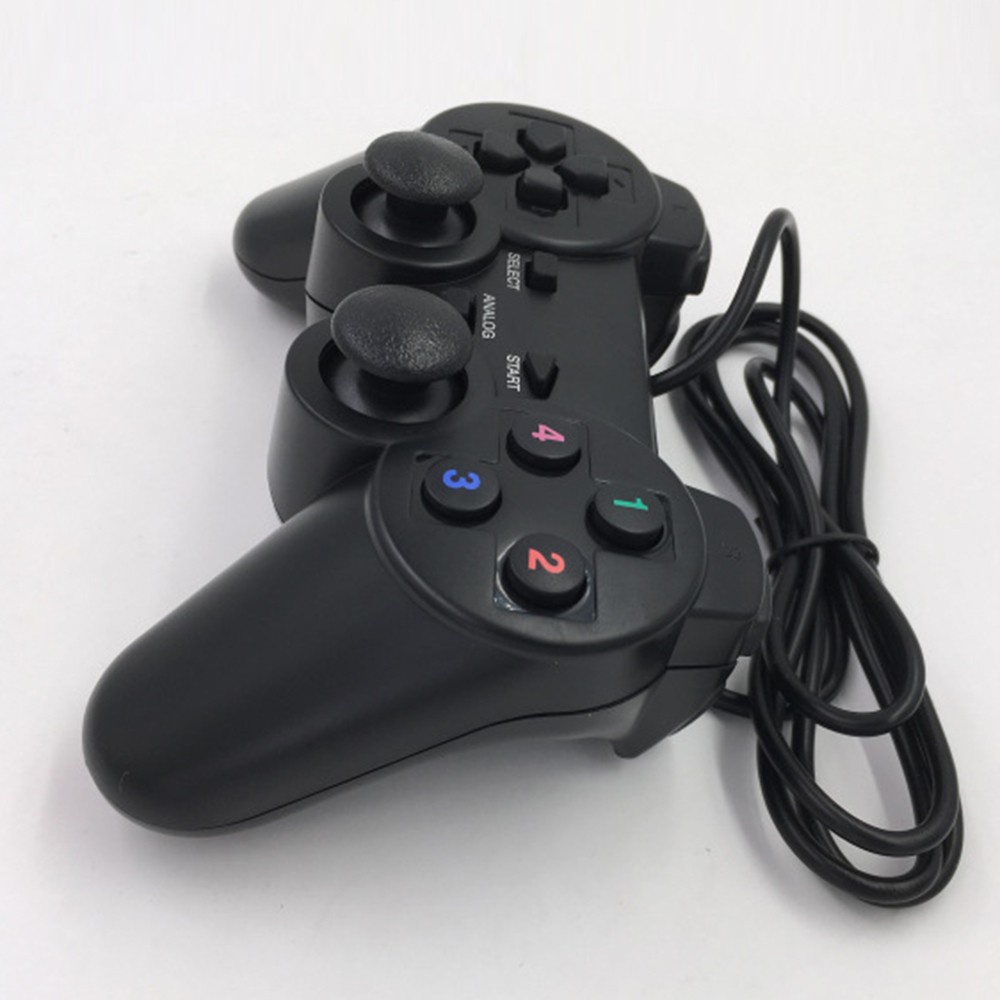 [SPM]USB PC Computer Game Hand Wired Gamepad Controller Joystick Rocker for PS1 PC