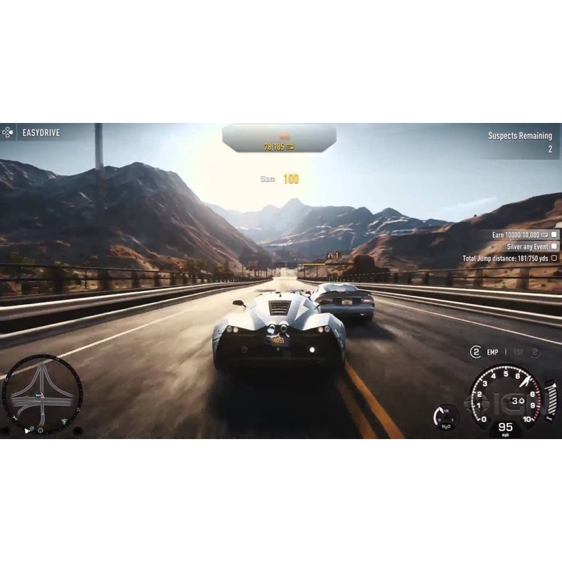Đĩa chơi game PS4: Need for Speed Rivals