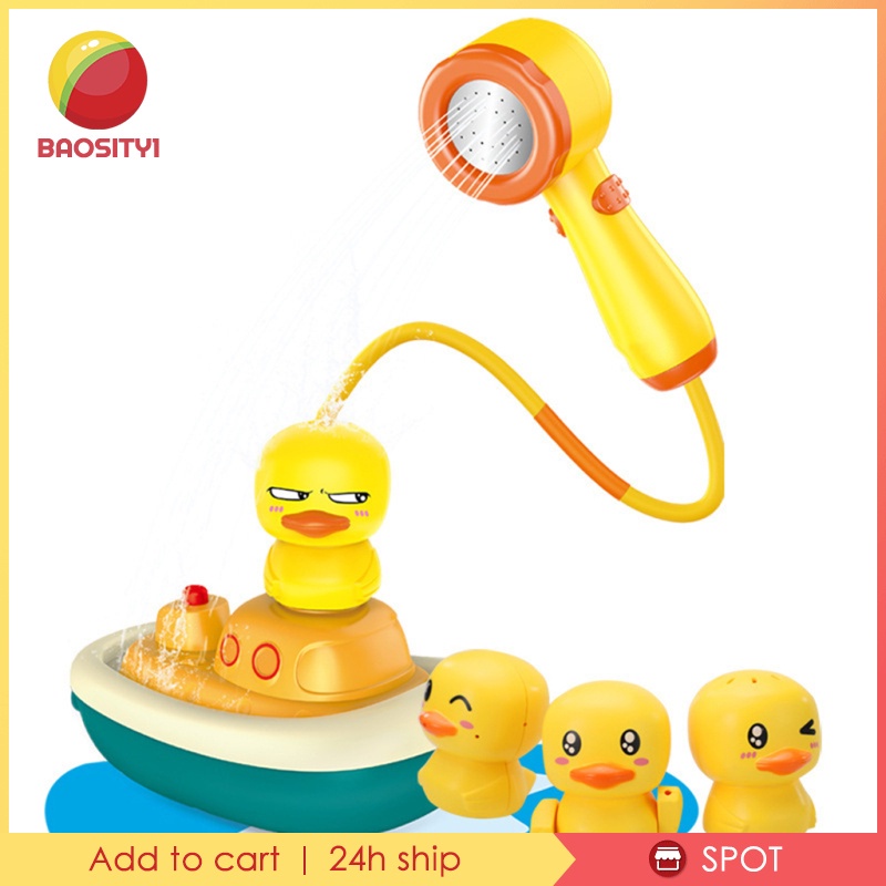 [Baosity1] Đồ Chơi Vòi Sen Tắm Vịt Điện Tử Quà Tặng Cho Trẻ Mới Biết Đi