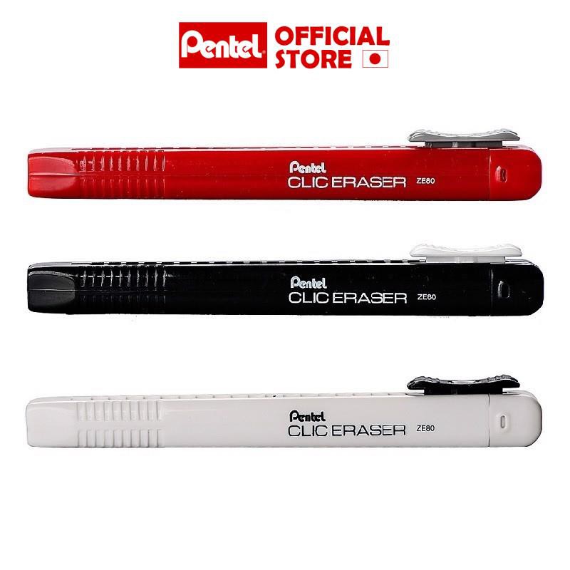 Bút Tẩy Pentel ZE80| Đầu Dẹt Dễ Sử Dụng| An Toàn Cho Mọi Lứa Tuổi