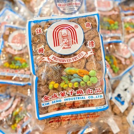 Xí Muội Mặn Thái Lan Salted Jujube (Gói 500g)