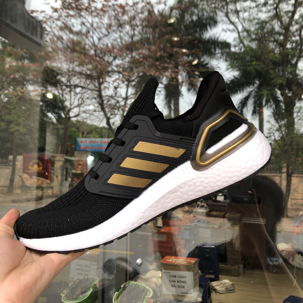 Giày thể thao,Giày sneaker,Giày  𝐔𝐥𝐭𝐫𝐚 𝐛𝐨𝐨𝐬𝐭 đen vàng 2020