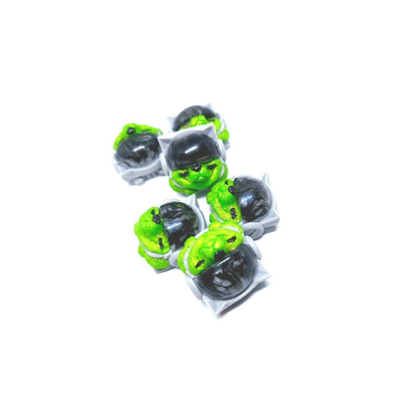 Keycap resin Sirius clone tone lá xám trang trí bàn phím cơ gaming