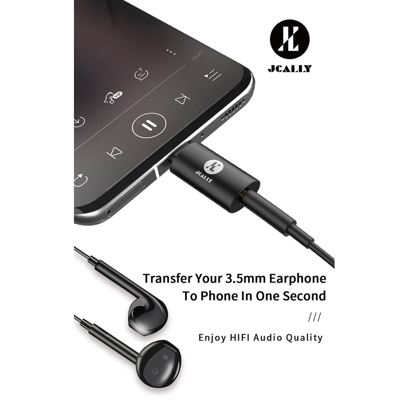 Bộ ChuyểN ĐổI Âm Thanh JA3 CX31993 Sang 3.5mm DAC USB C