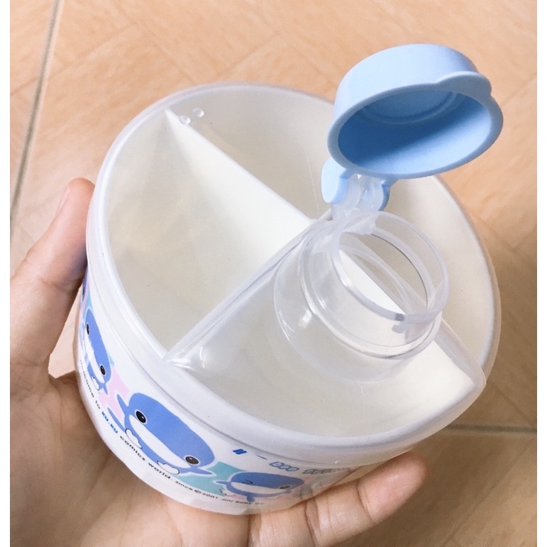 Hộp chia sữa tròn 4 ngăn KUKU KU5310