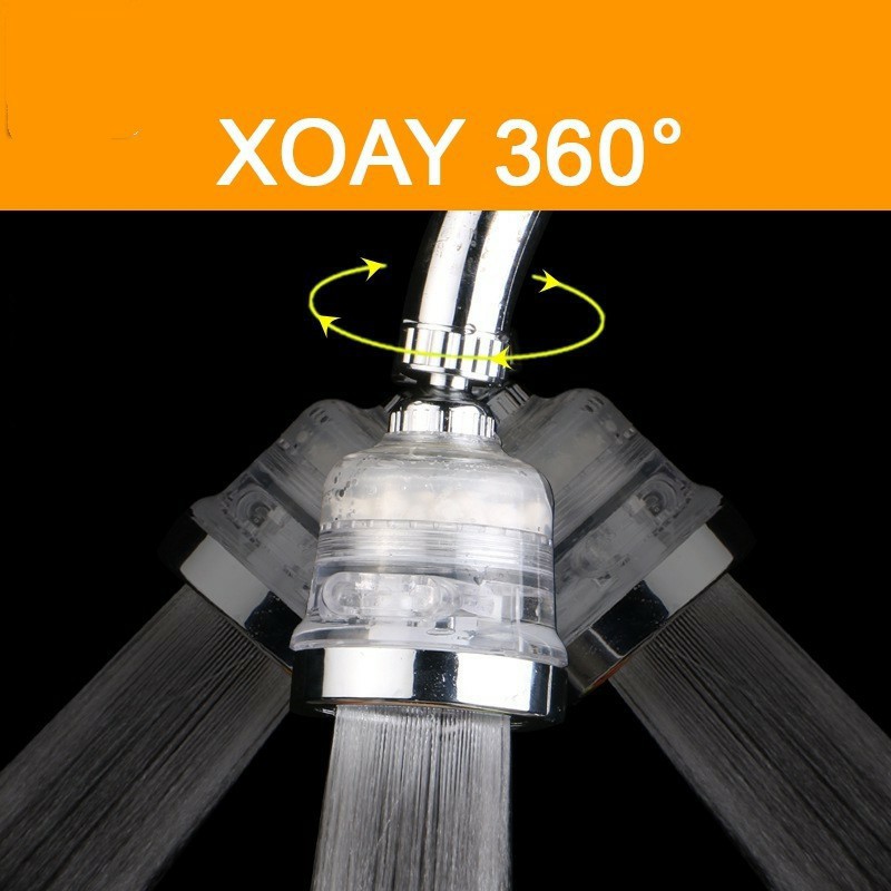 Đầu vòi lọc nước - Đầu vòi rửa chén tăng áp 3 chế độ