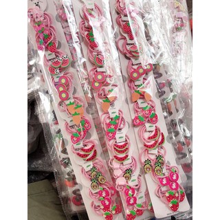 SET 2 CỘT TÓC TRÁI CÂY CAO CẤP CHO BÉ CUTE