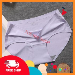 Quần lót su nữ thun lạnh không đường may kháng khuẩn có BIGSIZE loại 1 co dãn tốt QL02 | BigBuy360 - bigbuy360.vn