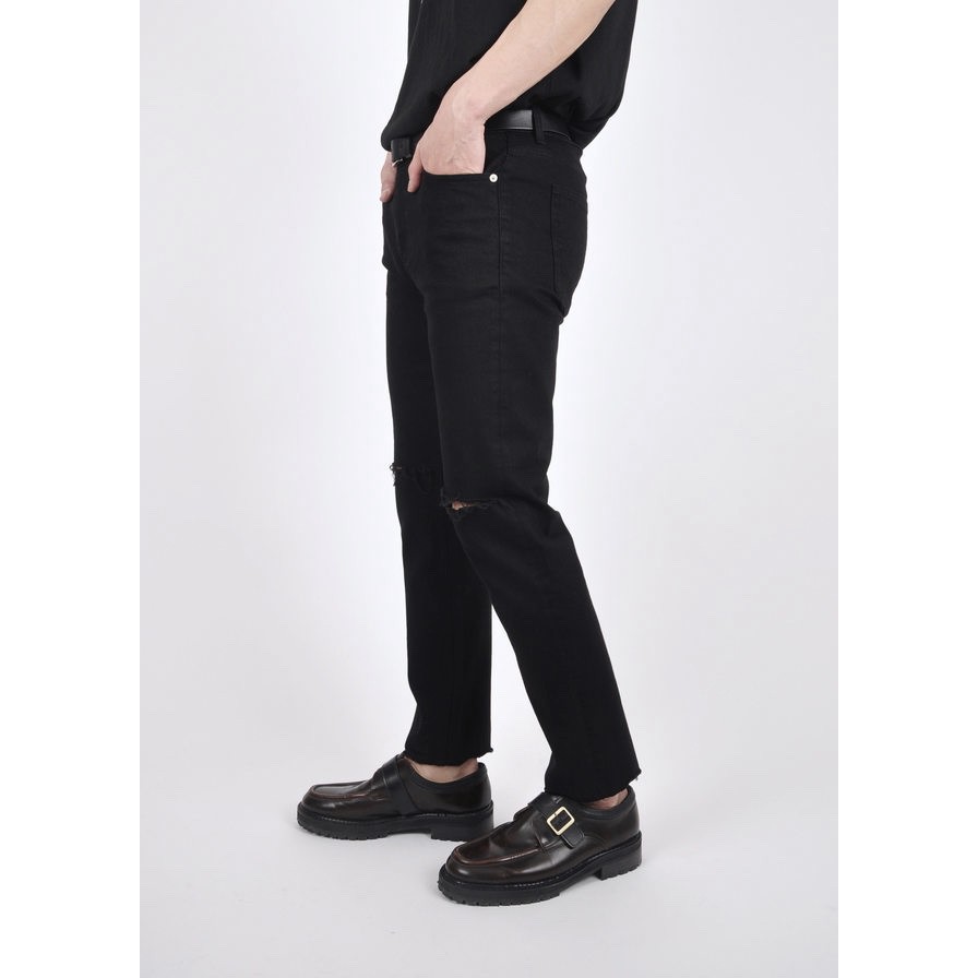 QUẦN JEAN đen skinny rách gối CHUOTTRANG | BigBuy360 - bigbuy360.vn