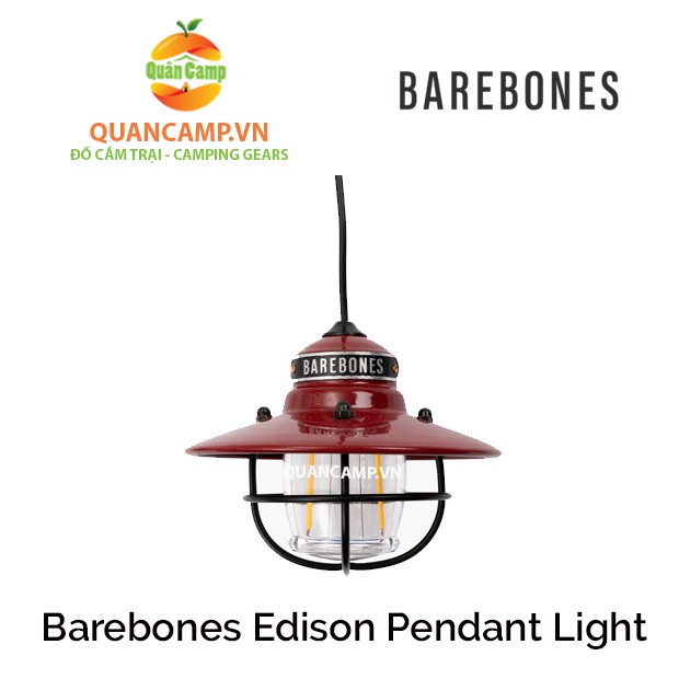 Đèn pin cắm trại Barebones Edison Pendant Light