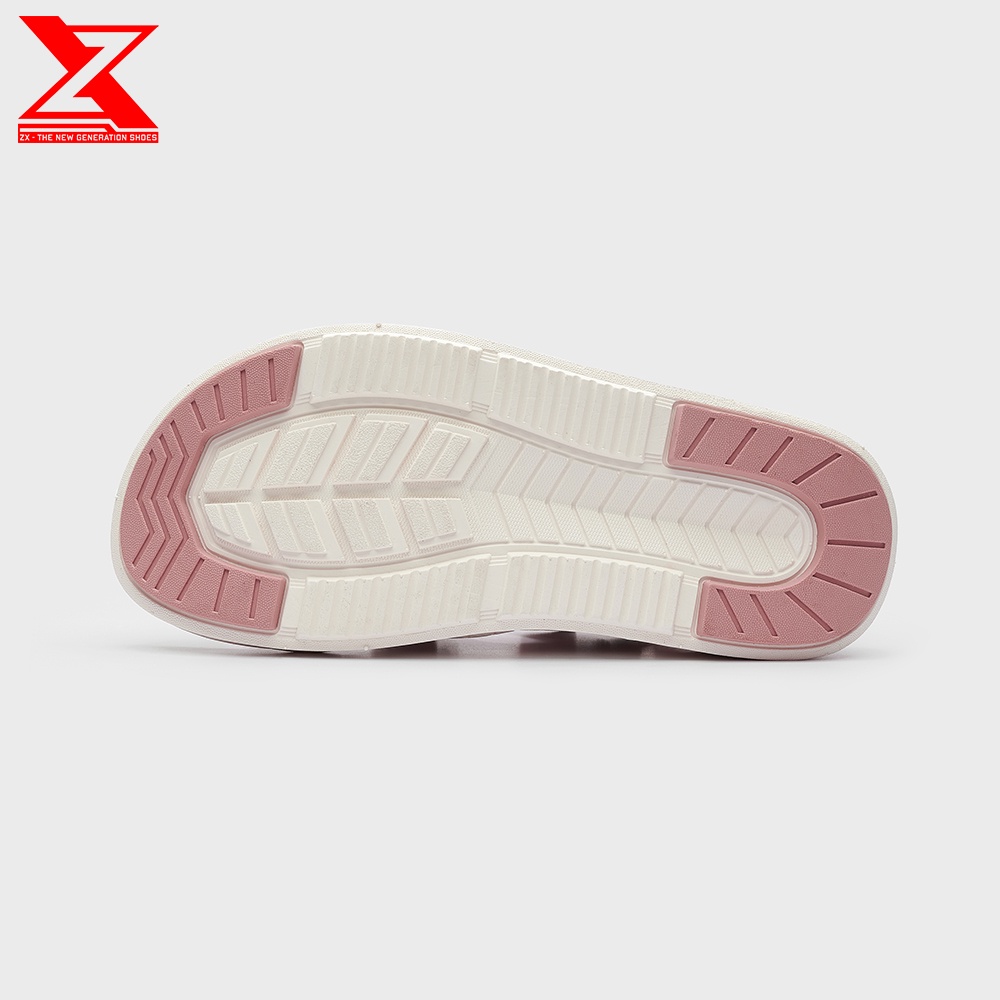 Giày xăng-đan Nữ ZX Unisex Shoes Sandal 3 quai ZX 3715 Pink Cream chất liệu EVA nguyên chất