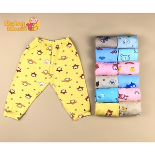 Quần dài thun lạnh họa tiết đáng yêu mát mẻ cho bé [BABY KHOAI]