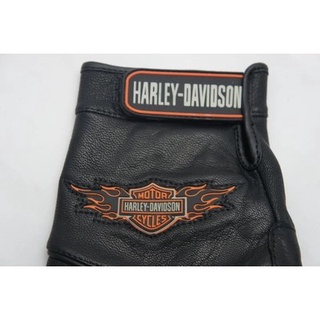 Găng tay da phong cách Harley Davidson