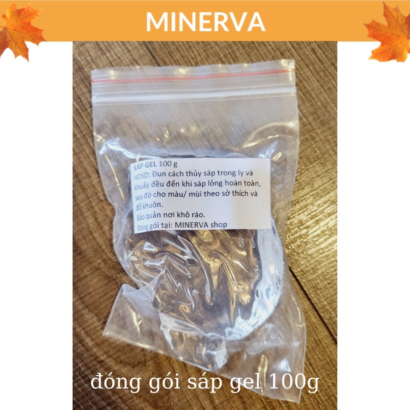 100g Sáp gel trong suốt làm nến trang trí tự làm nến tại nhà