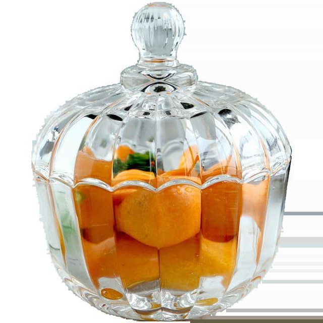 THỐ ĐỰNG MỨT THỦY TINH CAP CẤP, SANG TRỌNG