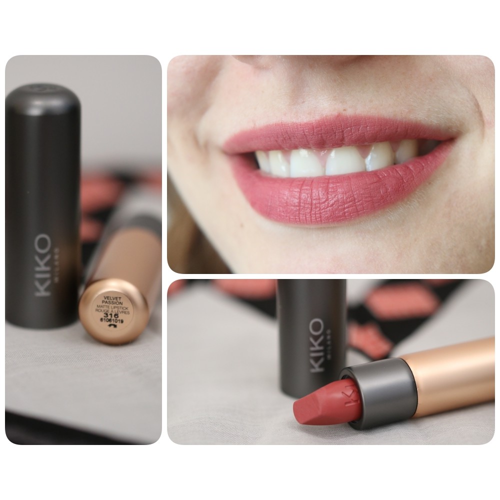 son kiko velvet passion matte 316 hồng vintage