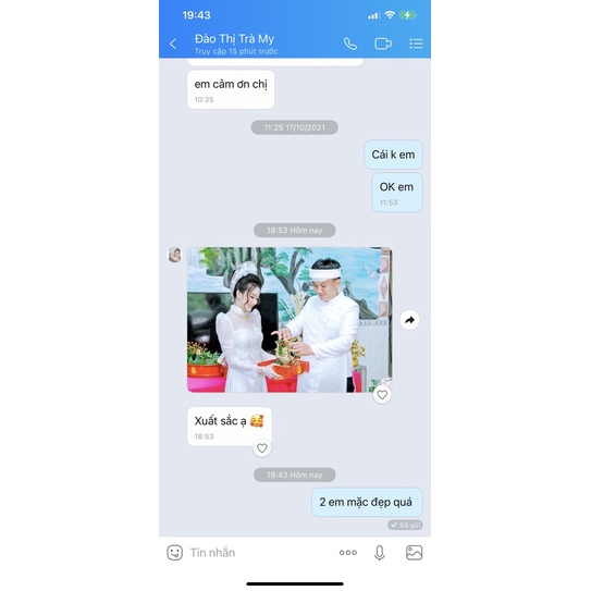 Áo dài cặp  cao cấp