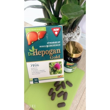 DRHEPOGAN GOLD - Hỗ trợ tăng cường chức năng gan, giải độc gan, bảo vệ tế bào gan, hạn chế tổn thương tế bào gan do rượu