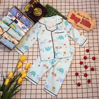 Combo 2ri bộ pijama bé trai, bán sỉ quần áo trẻ em quảng châu số lượng lớn