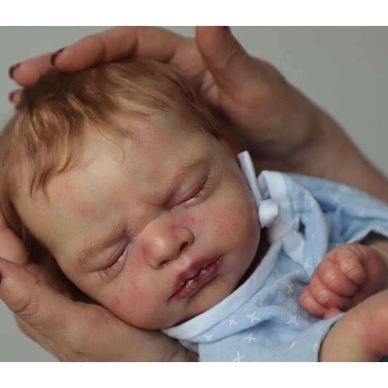 Bộ Đồ Chơi Búp Bê Sơ Sinh 21 Món Tự Sơn Độc Đáo Thú Vị Dành Cho Bé