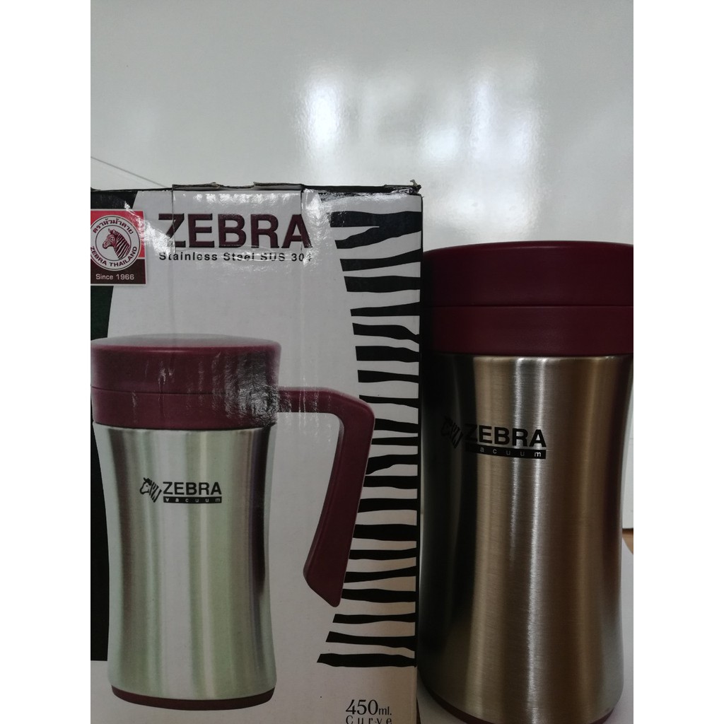 Ca giữ nhiệt Inox Zebra 450ml-112972