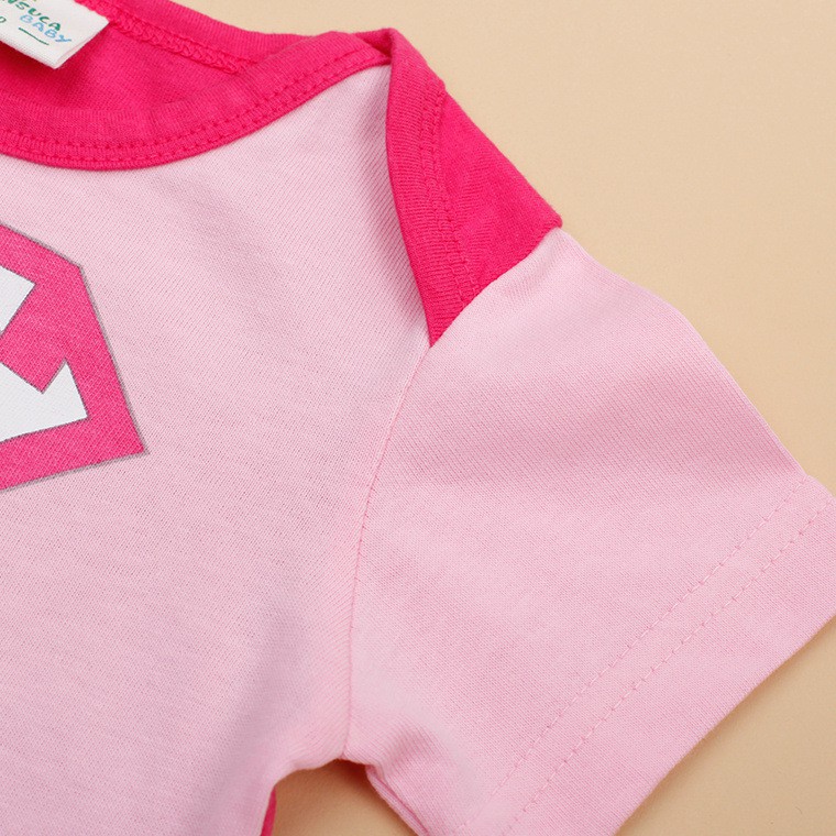 Bodysuit bé sơ sinh, áo sơ sinh cho bé từ 1 tháng đến 1 tuổi họa tiết siêu nhân chất liệu cotton 100% cao cấp  DB32H