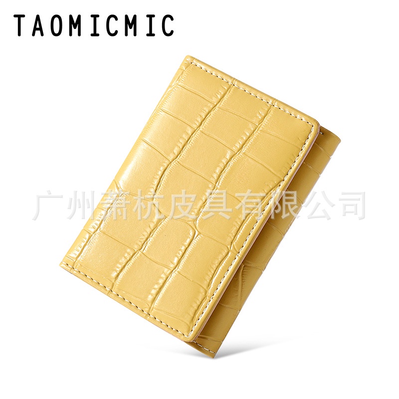 Ví Ngắn Mini Gấp Ba Thời Trang Hàn Quốc Cho Nữ