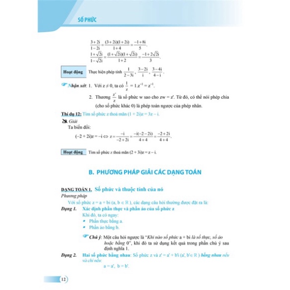 [Mã LT50 giảm 50k đơn 250k] [TIEMSACHTO] Sách - Phương Pháp Giải Các Dạng Toán Thpt - Số Phức (SM-0661)