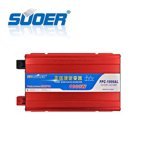 Bộ đổi điện sin chuẩn Souer 1000w 12v sang 220v - FPC-1000AL