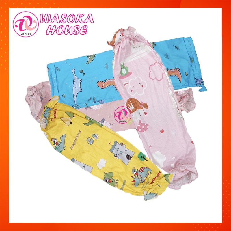 Vỏ gối ôm trẻ em kích thước 70cm, vải cotton satin hàn quốc đẹp, mềm mại, thoáng mát, nhiều họa tiết đáng yêu