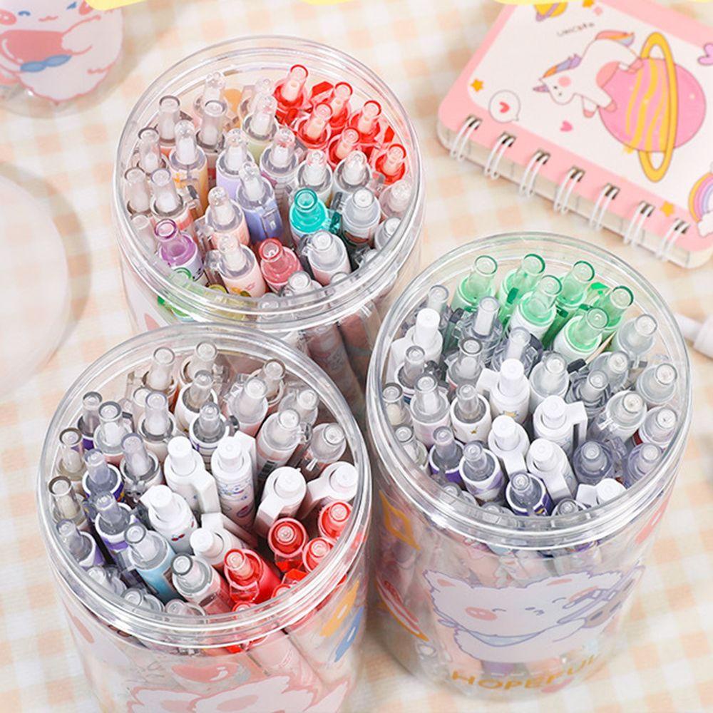 Set 12 Bút Bi Họa Tiết Hoạt Hình Dễ Thương