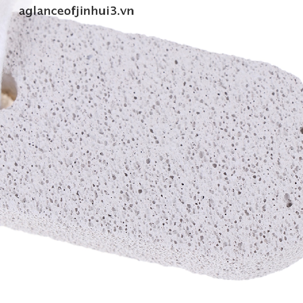 ~ ~ Bàn Chải Đá Mài Chân Bằng Đá Tự Nhiên Pumice Cứng Tẩy Da Chết