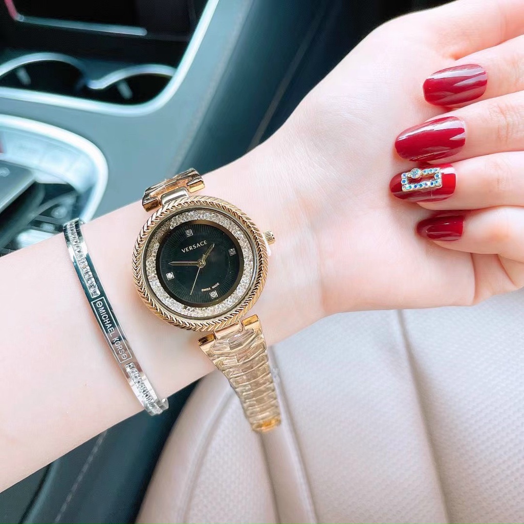đồng hồ đeo tay nữ Versace dây thép không gỉ hàng đẹp thời trang cao cấp chống  nước bảo hành 12 tháng - DH17 | BigBuy360 - bigbuy360.vn