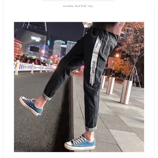 Jeans đen dạo phố #K07