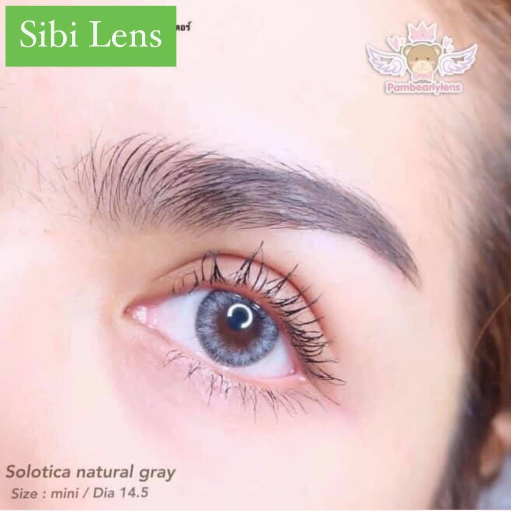 Lens SOLOTICA NATURAL GRAY - Lens Chuẩn Thái  - Cam Kết Chính Hãng