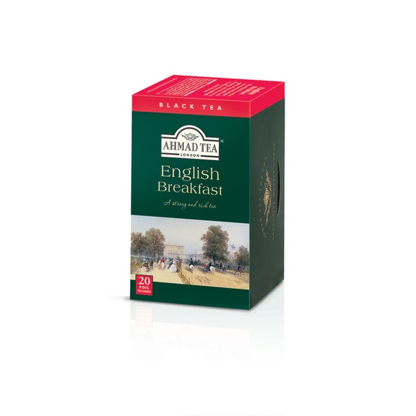 TRÀ AHMAD ANH QUỐC - BUỔI SÁNG (40g) - English Breakfast - Tiện dùng có bao thiếc