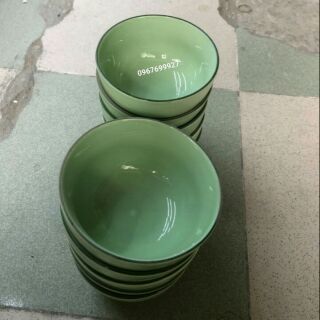 Bát cơm xanh ngọc cao cấp bát tràng