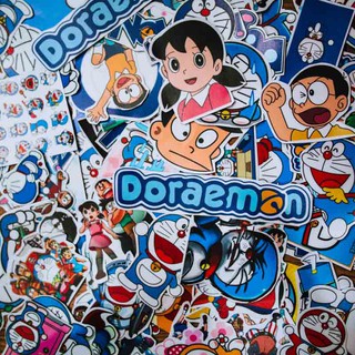 Set 100 Sticker hình dán - Doremon