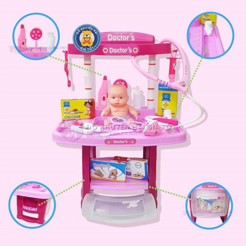 Bộ đồ chơi bác sỉ enfa