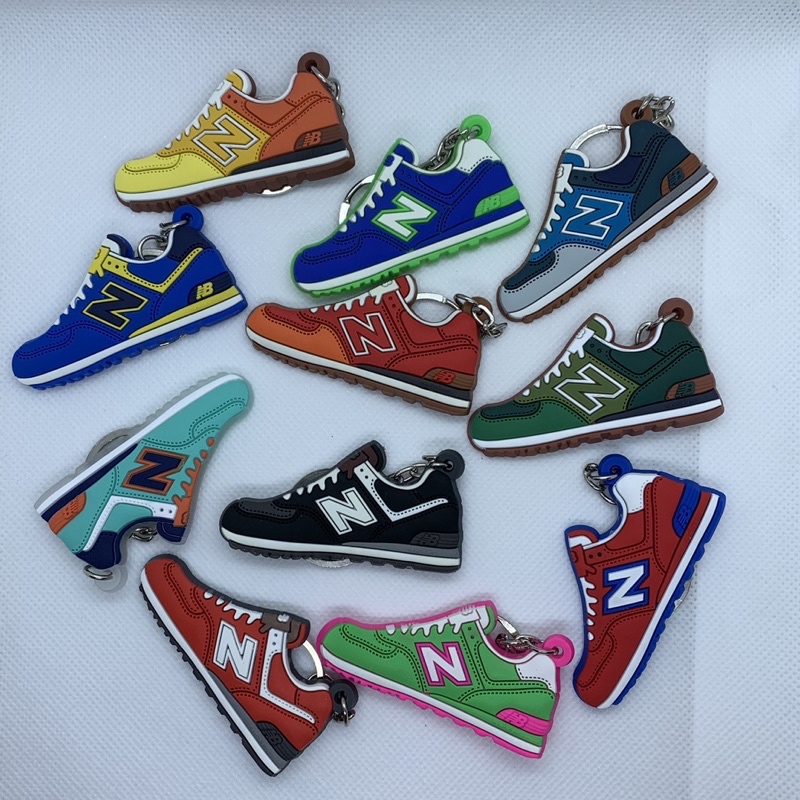 Móc khoá sneaker👟móc khoá  hình chiếc giầy 2D dẹt chất lượng cao