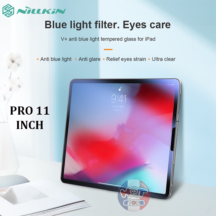 Kính cường lực Nillkin V+ chống ánh sáng xanh i.(Pad) Pro 11 inch 2018 / 2020 / 2021