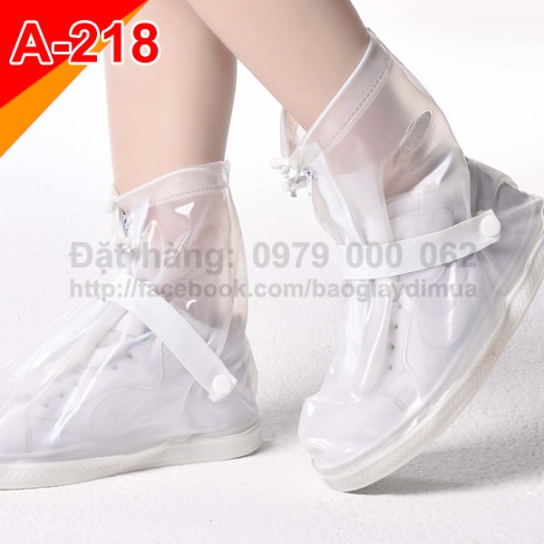 ✪ Loại 1 ✪ Bao bọc giày đi mưa A218 - đi mưa, đi tuyết, lội nước, đế chống va đập | BigBuy360 - bigbuy360.vn