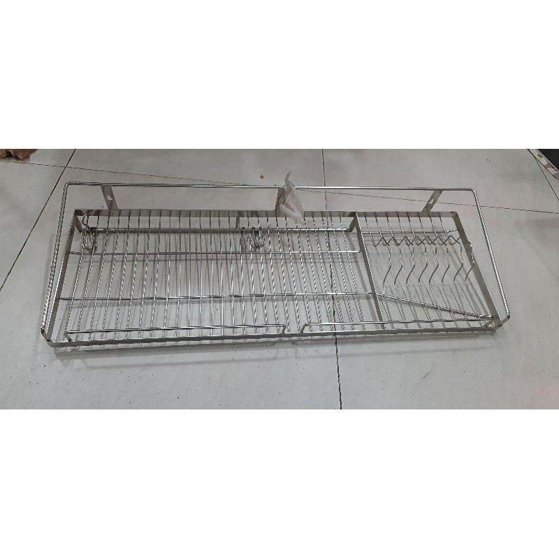 Kệ chén 1 tầng INOX 304 (đủ size) - Rổ úp bát treo tường inox