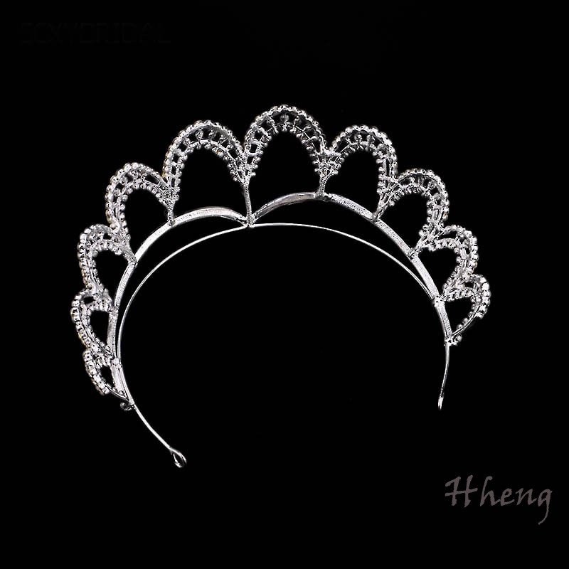 YADORNOS Vương Miện Cài Tóc Đính Đá Pha Lê Sang Trọng Cho Cô Dâu