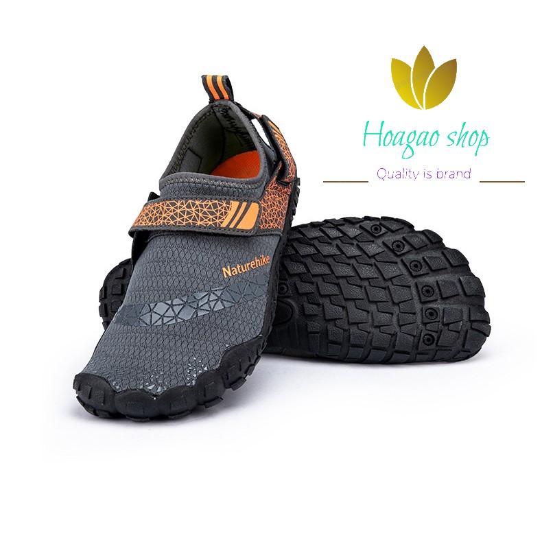 Giày chuyên phượt, trekking, leo núi lội nước Nature Hike cao cấp, chống cắt da, chống trượt, wading shoes