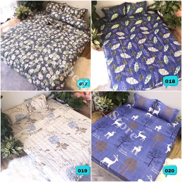 [Độc Nhất Thị Trường] 28 Mẫu Ga Gối Cotton Poly Siêu Yêu Giá Rẻ _Shinbedding_